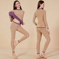 New Style Thermal Underwear Fleece-lined Long Johns Extra Thick Warm with High Neck Suitable for Both Men and Women Couple Set