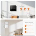 Staniot H502 Alarm System for Tuya Smart Home Burglar Security WiFi Wireless Kit Built-in Siren Works with Alexa APP Control