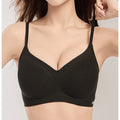 Women's Seamless Push-Up Bra Soft Support Brushed Anti-Sagging Palm Cup Comfortable Underwear for Small Breasts