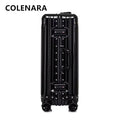 COLENARA 20 "24" 26 "29 Inch All Aluminum Magnesium Alloy Suitcase High-quality Large Capacity Men's Business Travel Luggage