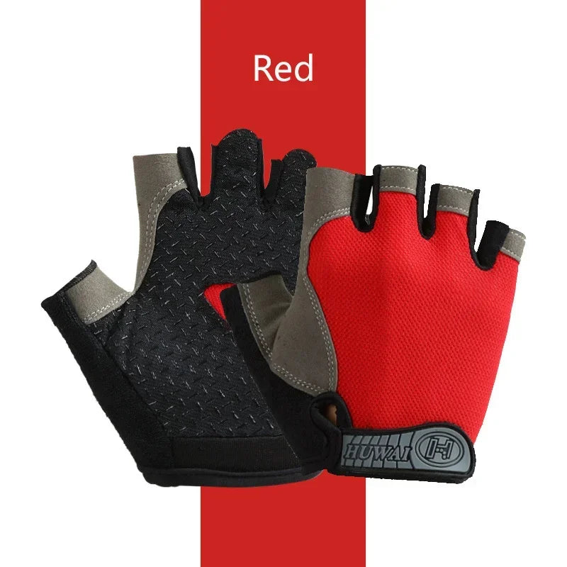 Half Finger Cycling Gloves Men Women Anti Slip Shock | SAMAG