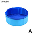 Foldable Cat Pool Toy Play Water Bath Tub for Dogs and Cats Summer Cool Pet Cleaning Basin with Turtle Starfish Octopus Design