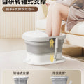 220V Home Electric Foot File Soaking Tub - Foldable, Constant Temperature, Fully Automatic Heating with Foot Massage AK
