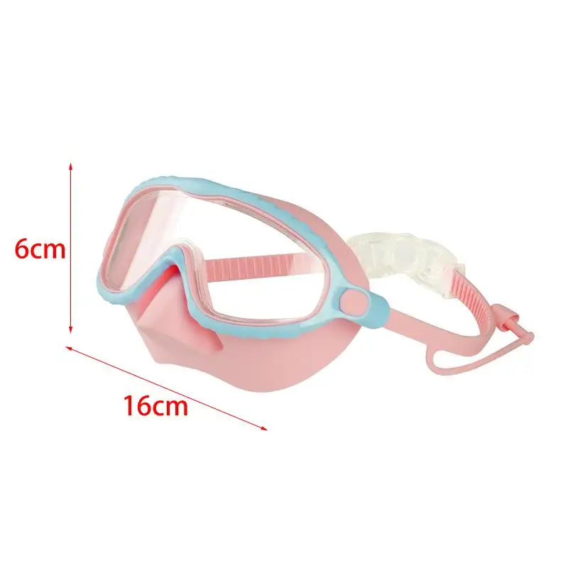 Anti-Fog Swim Goggles for Kids Ages 3-15 - Wide View | SAMAG