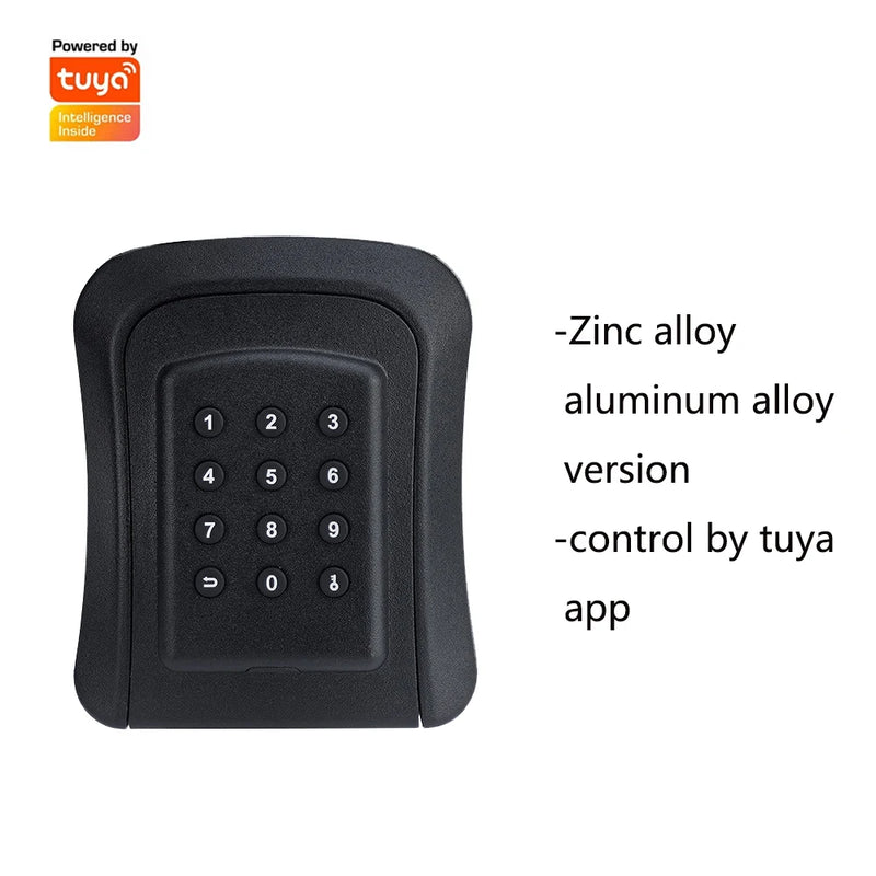 Tuya TTLock APP Key Box Outdoor IP65 Waterproof Smart Password Anti - theft Safe Security Intelligent Metal - View 9 | SAMAG