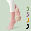 Unisex Kids & Adults Crew Length Non Slip Grip Dance Socks Girls Breathable Socks for Ballet Modern Yoga Dance Training