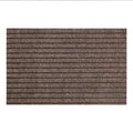 Modern Minimalist Square Floor Mat - Durable, Stain/Fade Resistant, Non-Slip Rubber Backing, Machine Washable for Indoor/Outdoor