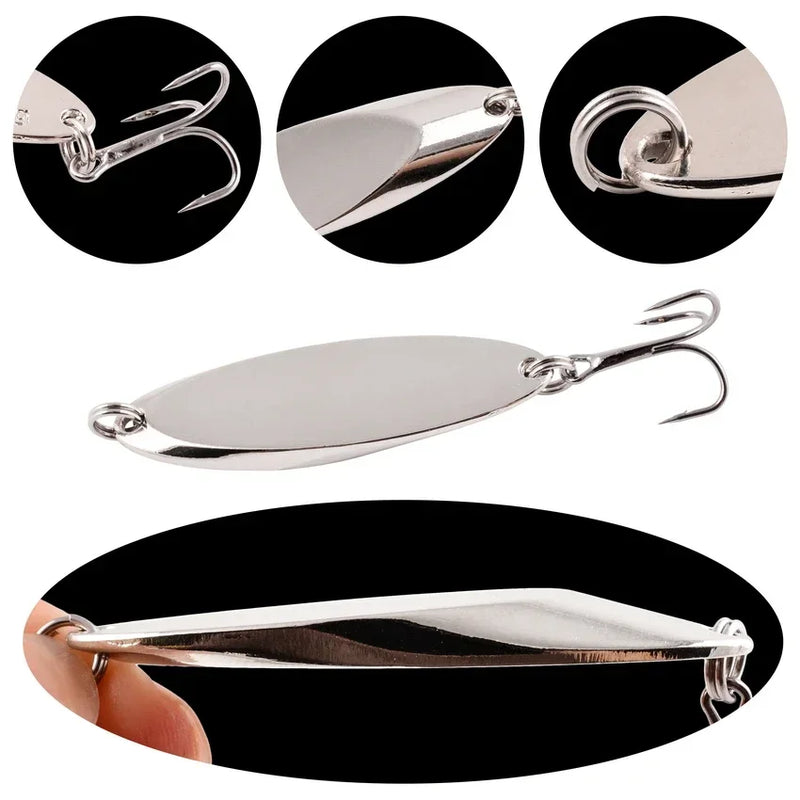7g 10g 14g 21g 28g Metal Spinner Spoon Trout Fishing Lure | SAMAG