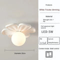 Modern Green Petals Wall Lamps Hallway AisleBalcony Porch Stair Ceiling Light wall Sconce Bedroom Study Decor Wall Lamps