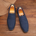 Large size Le Fu shoes men's leather shoes