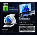 15.6 Inch Full HD IPS Laptop 120Hz Screen Intel Core I7-8650U 32GB RAM 2TB SSD Backlit Keyboard Long Battery Life Windows 11