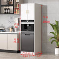 XWJ Kitchen Built-in Dishwasher Cabinet Steam Oven Cabinet Microwave Cabinet Disinfection