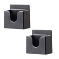 Walkies Talkies Holder 3 in 1 Clip Wall Mount ABS Clip Adhesive Back Rack Back Easy Installs Walkies Talkies Hold Device Stand