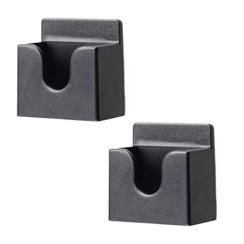 Walkies Talkies Holder 3 in 1 Clip Wall Mount ABS Clip Adhesive Back Rack Back Easy Installs Walkies Talkies Hold Device Stand