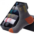 10对 Breathable Cotton Sports Stockings Men Bamboo Fiber | SAMAG