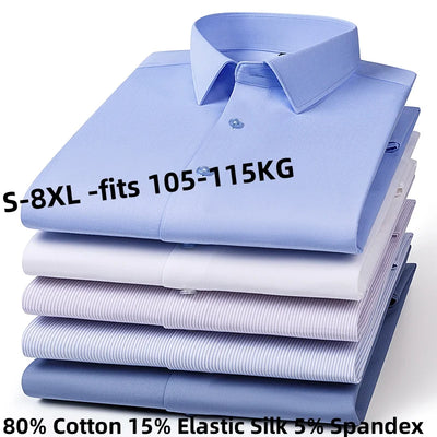 New Fabric 80% Cotton 15% Elastic Silk 5% Spandex No-Iron | SAMAG