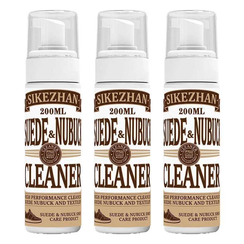 Premium Suede Nubuck Cleaning Kit Waterless Foam Shoe Cleaner Stain Remover Brush Care Set for Leather Sneaker UGG Winter Boots