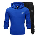 Sik silk Men Sets Fashion Autumn Spring Sporting Suit Sweatshirt Sweatpants Clothing 2 Pieces Slim - View 19 | SAMAG