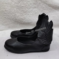 Retro White Wings Ballet Flats Solid Round Toe Sewing Shallow Low Heel Casual Roman Shoes 2025 Summer New Fashion Women Shoes
