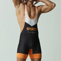 Men's Bodysuit Undershirt Gym Sports Vest Boxers Wrestling Singlets Bodybuilding Jumpsuits Cycling Running Fitness Clothing