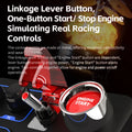 PXN CB1 Simulator Race Central Control Box Multifunctional Keys Control Box RGB For EURO Truck Simulator Racing Game Custom PC