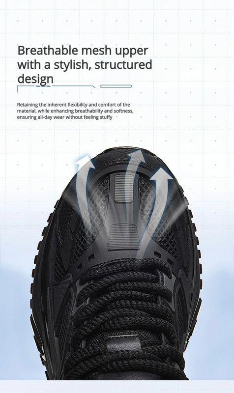 High-quality Large-sized Round-toed Thick-soled Height-increasing Shock-absorbing and Low-top New Casual Sports Shoes