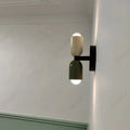 LED Creative Cream Wind Double Headed E27 Hotel Restaurant Wall Light Indoor Home Bedroom Bedlight Living Room Corridor Lighting