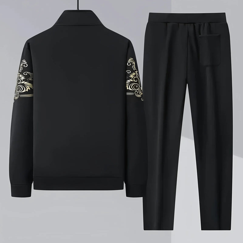 Tracksuits Man Sets Spring Autumn Men's Sweatshirt Jogging Suit Clothes Clothing Two - piece Sportswear - View 3 | SAMAG