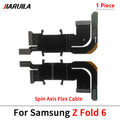 1 Pair Spin Axis Flex Cable For Samsung Z Fold 7 6 5 4 3 2 F916 F936 F946 F900 Phone Flex Cable Repair Replacement Part