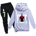3-12 Years Spring Autumn Football CR7 Print Hoodie+Pants | SAMAG