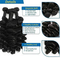 26 28 30 32 Inch Loose Wave Bundles Human Hair 16A Unprocessed Quality Virgin Raw Hair Brazilian 2 3 4 PCS Loose Deep Wave Human Hair Bundles Extensions
