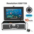 Underwater Fishing Camera, 10" Fish Finder with 12 | SAMAG