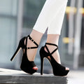 Men Pumps Crossdresser High Heels Spring High-heeled Stiletto Platform Fashion Nighclub Unisex Prom Shoes Pumps Heels Sandals