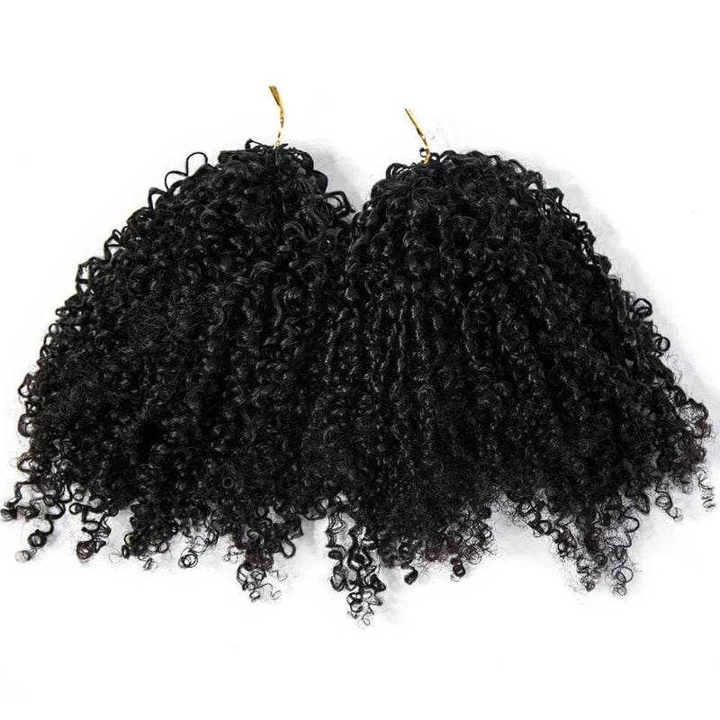 Invisible Knotless Feather Crochet Human Hair Pixie Curls Small Spirals Soft Curly Extensions Pre Separated Miracle Knots Lightweight Hair For Women Boho Braids Daily Hairstyle Making