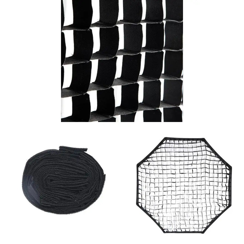 55/60/65/80/90/95/120/140cm Honeycomb Grid Foldable Softbox Octagon Umbrella Soft Box Photography Accessories