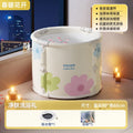 Spa Clearance Bath Tub Free Standing Lazy Soaking Portable Bath Tub Adults Hot Above Ground Badewanne Klappbar Spa Supplies