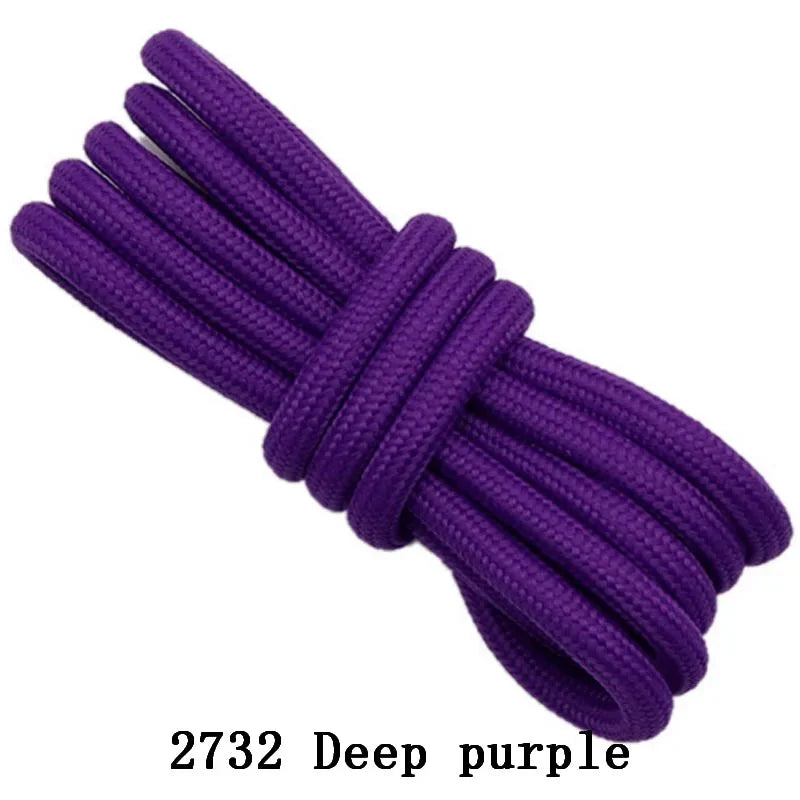Coolstring Extra Long 5mm Round Shoelaces Sports Laces Colorful Pink Shoestrings Ropes for 350 High Boots 700 Roller Skates