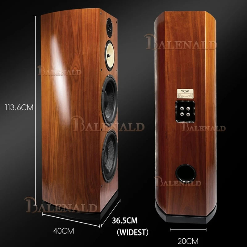 Balenald home theater system BA-12 dual 12-inch bass fever-grade hifi floor-standing three-way speaker audio home