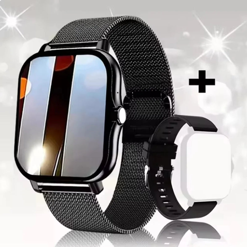G.L Wear New Smartwatch 1.83-inch HD Display Bluetooth Calling Heart Rate Activity Tracking Smartwatch Men Women Holiday Gift