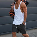 Men'S Classic Sleeveless Vests Are Perfect For Summer Gym Sessions Casual Jogging And As Daily Streetwear Undershirts Tees
