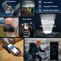 FOSSIBOT F113 5G Rugged Phone 50M Flashlight Dimensity 7050 5G 110dB Speaker 12GB+256GB 20000mAh 33W Android 15 Smartphone