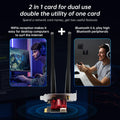 Fenvi Dual Band WiFi 6 AX900 Bluetooth 5.4 PCI - Express Wireless Adapter 8cm Low Bracke Network Card for - Visuel 3 | SAMAG