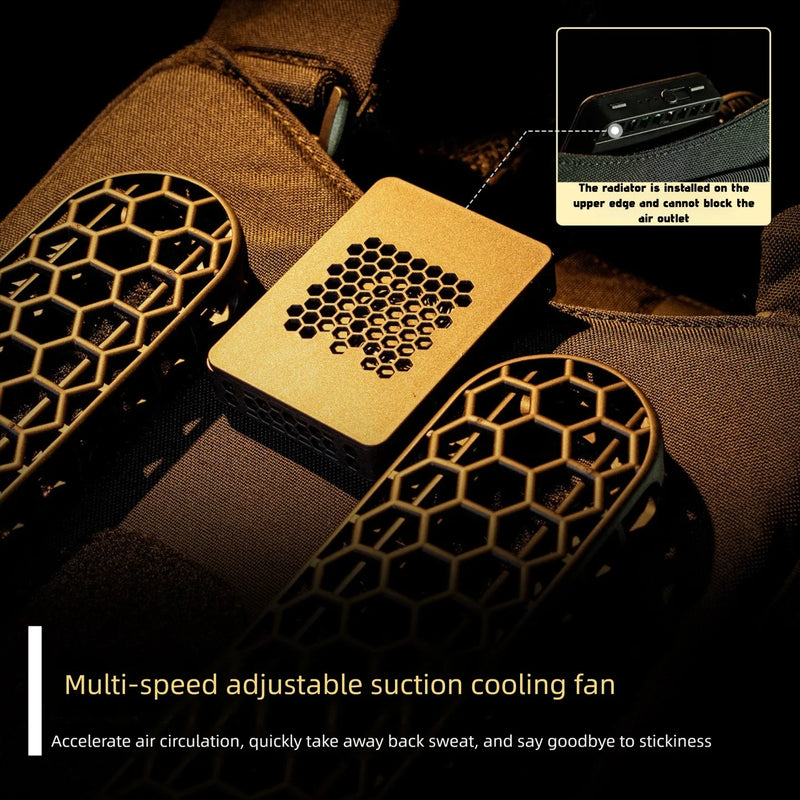 Tactical Vest Breathable Cushion 3D Stereo Shock - View 3 | SAMAG