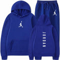 Spring and autumn outdoor fitness basketball casual sportwear set fashion men's hooded jumper + jogging - View 4 | SAMAG