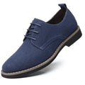 New Men Oxfords Suede Leather Dress Shoes Mens Casual Shoes Sneakers Luxury Brand Moccasins Loafers Men Classic Flats Derby Shoe
