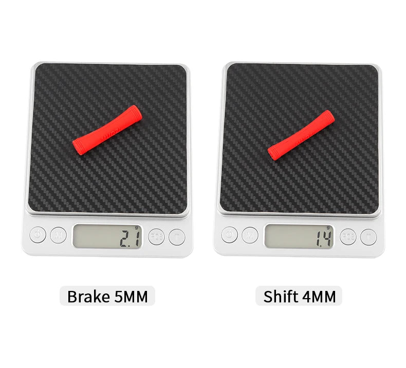 MUQZI 4/8pcs Bicycle Cable Protector Brake Shift Line Frame Protect Sleeve MTB Road Fixed Gear Bike Universal