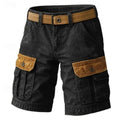 Men's Cargo Shorts Big Size Sports Knee Classic Pants | SAMAG