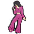 Single Sale 1PCS PVC Cute Cartoon Shoe Charms Man Woman Breaking Bad Garden Shoes Ornaments Slipper Accessories Holiday Present
