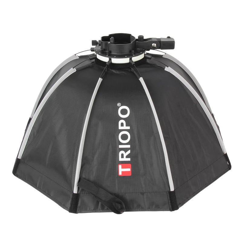 Triopo KX90 90cm KX65 65cm Speedlite Octagon Umbrella Softbox Outdoor Flash Soft Box for Godox V1 Speedlite Softbox ﻿