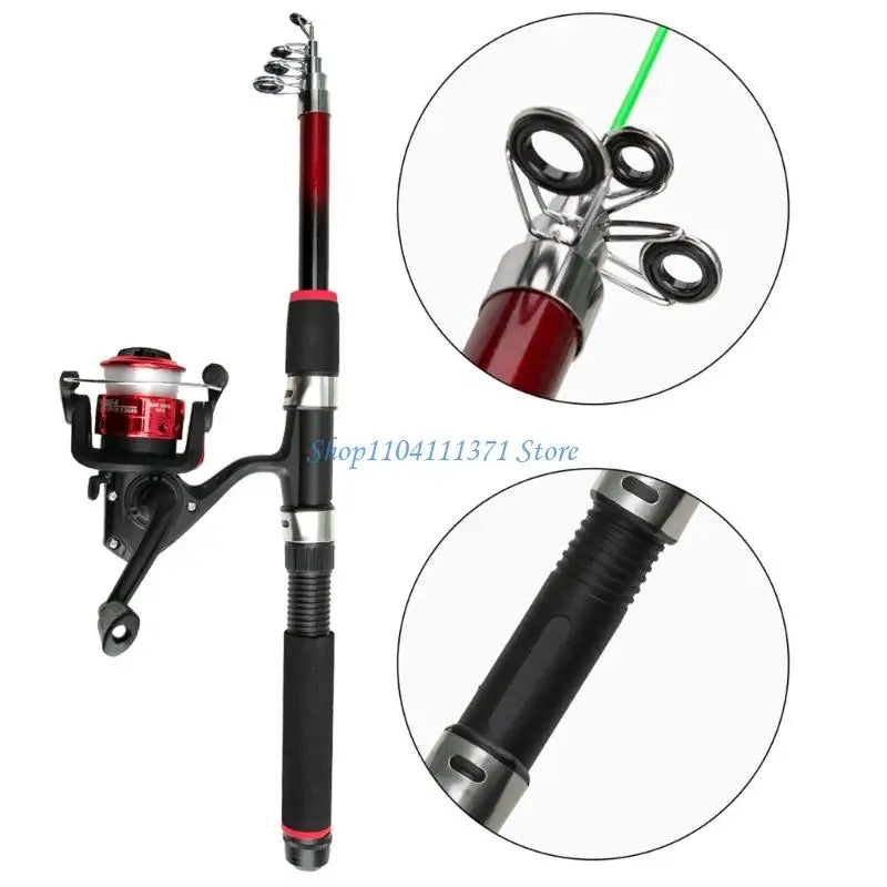 P9FC Beginner Fishing Set Tackles Including Reel | SAMAG
